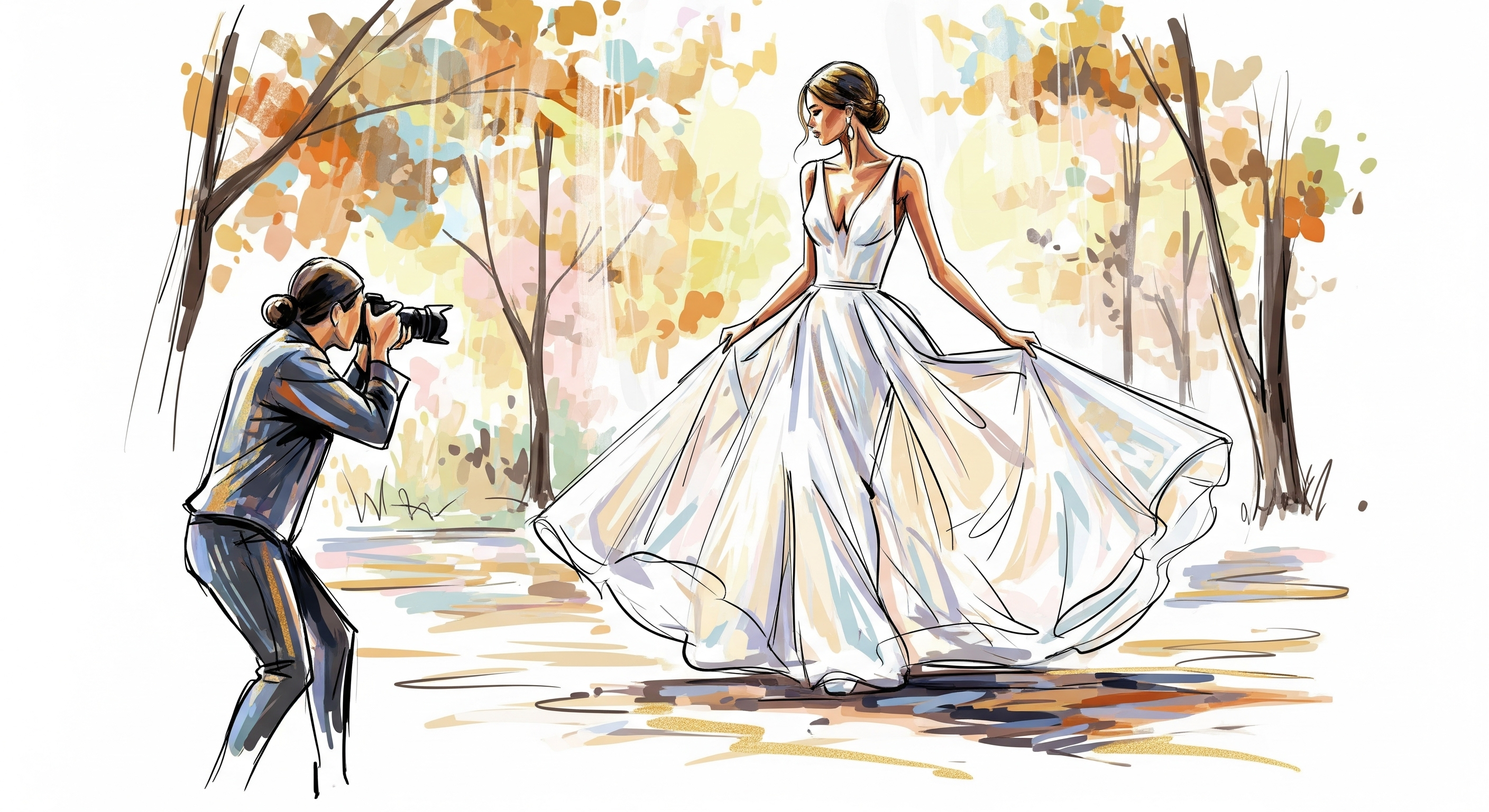 Shooting mariage