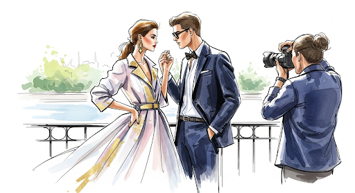 Shooting couple